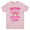 Brother Of The Birthday Girl Coquette Bow Matching Family Youth Shirt | teecentury