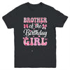 Brother Of The Birthday Girl Family Pink Coquette Bow Youth Shirt | teecentury