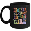 Brother Of The Birthday Girl Groovy Party 1st Birthday Girl Mug | teecentury