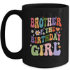 Brother Of The Birthday Girl Groovy Party 1st Birthday Girl Mug | teecentury