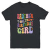 Brother Of The Birthday Girl Groovy Party 1st Birthday Girl Youth Shirt | teecentury