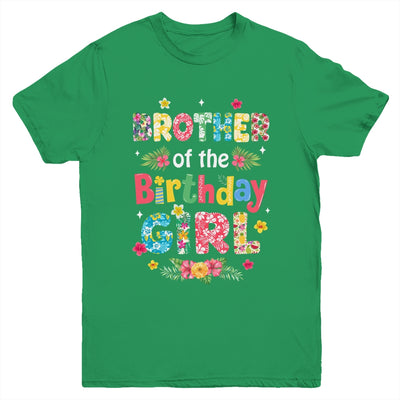 Brother Of The Birthday Girl Hawaii Family Party Decor Youth Shirt | teecentury