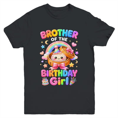 Brother Of The Birthday Girl Kawaii Dumpling Squishy Family Youth Shirt | teecentury