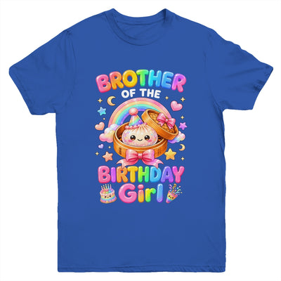 Brother Of The Birthday Girl Kawaii Dumpling Squishy Family Youth Shirt | teecentury