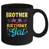 Brother Of The Birthday Girl Tie Dye 1st Birthday Family Mug | teecentury