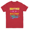 Brother Of The Birthday Girl Tie Dye 1st Birthday Family Youth Shirt | teecentury