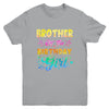 Brother Of The Birthday Girl Tie Dye 1st Birthday Family Youth Shirt | teecentury