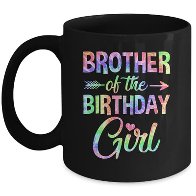 Brother Of The Birthday Girl Tie Dye 1st Birthday Girl Mug | teecentury