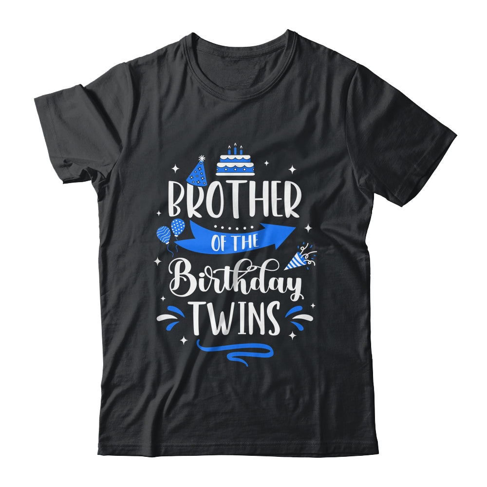 Brother Of The Birthday Twins Twin Celebrate Cute Matching Shirt & Tank Top | teecentury