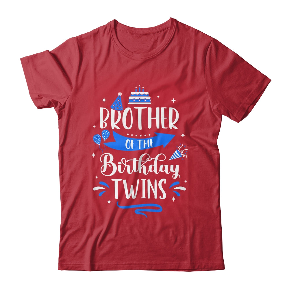 Brother Of The Birthday Twins Twin Celebrate Cute Matching Shirt & Tank Top | teecentury