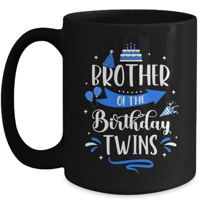 Brother Of The Birthday Twins Twin Celebrate Cute Matching Mug | teecentury