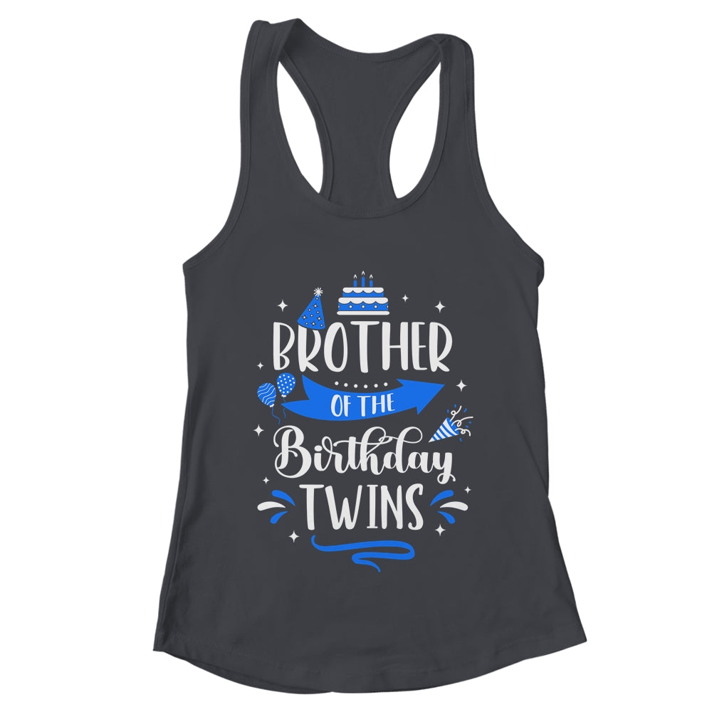 Brother Of The Birthday Twins Twin Celebrate Cute Matching Shirt & Tank Top | teecentury
