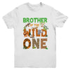 Brother Of The Birthday Wild One Safari Birthday Boy Family Youth Shirt | teecentury