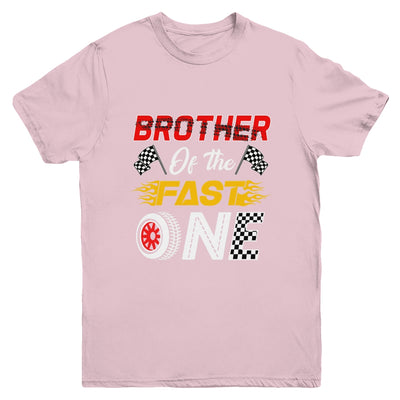 Brother Of The Fast One 1st Birthday Race Car Family Youth Shirt | teecentury