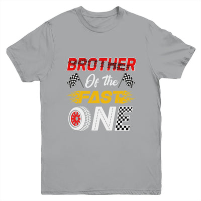 Brother Of The Fast One 1st Birthday Race Car Family Youth Shirt | teecentury
