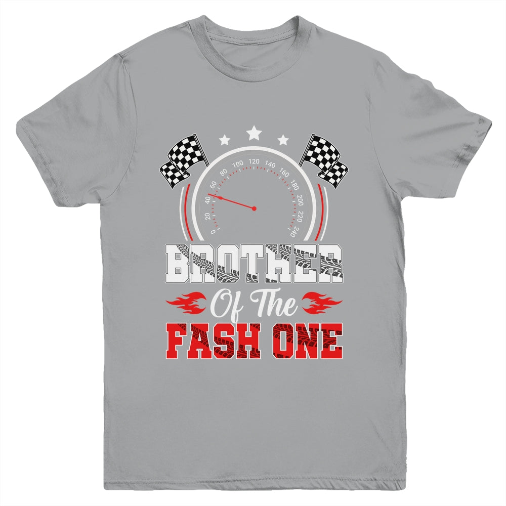Brother Of The Fast One 1st Birthday Racing Car Family Youth Shirt | teecentury