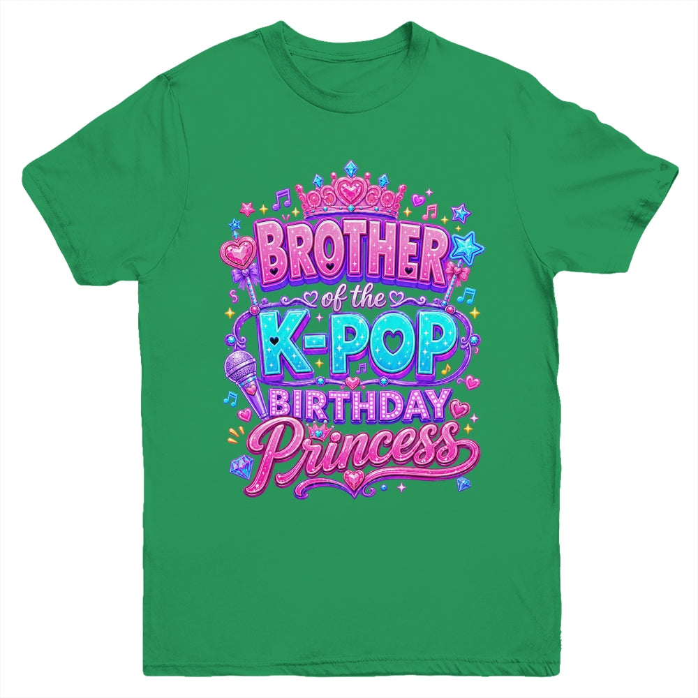 Brother Of The K-Pop Birthday Princess Korean Music Lovers Youth Shirt | teecentury