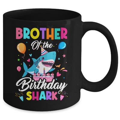 Brother Of The Shark Birthday Boy Girl Party Family Group Mug | teecentury