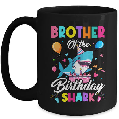 Brother Of The Shark Birthday Boy Girl Party Family Group Mug | teecentury