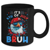 Bruh 4th Of July Boys Kids Fourth Of July Bald Eagle Mug | teecentury