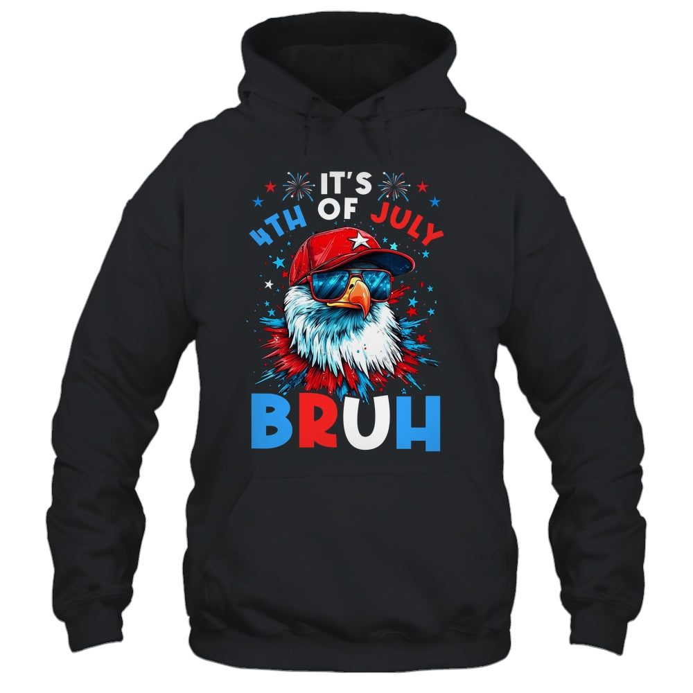 Bruh 4th Of July Boys Kids Fourth Of July Bald Eagle Shirt & Tank Top | teecentury