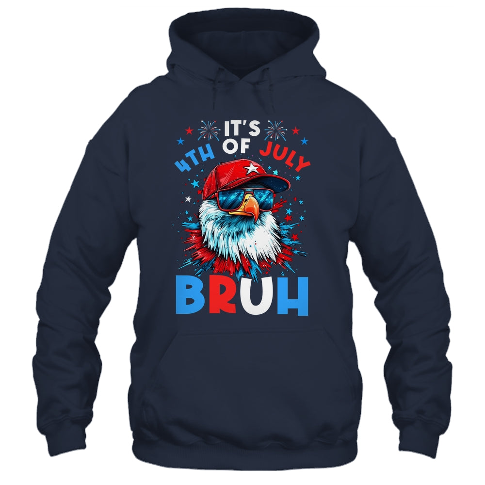 Bruh 4th Of July Boys Kids Fourth Of July Bald Eagle Shirt & Tank Top | teecentury