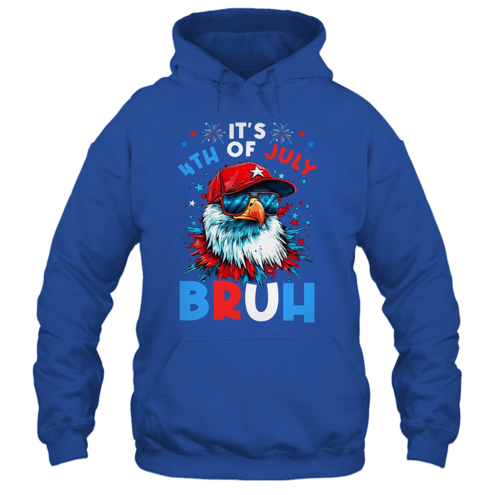 Bruh 4th Of July Boys Kids Fourth Of July Bald Eagle Shirt & Tank Top | teecentury