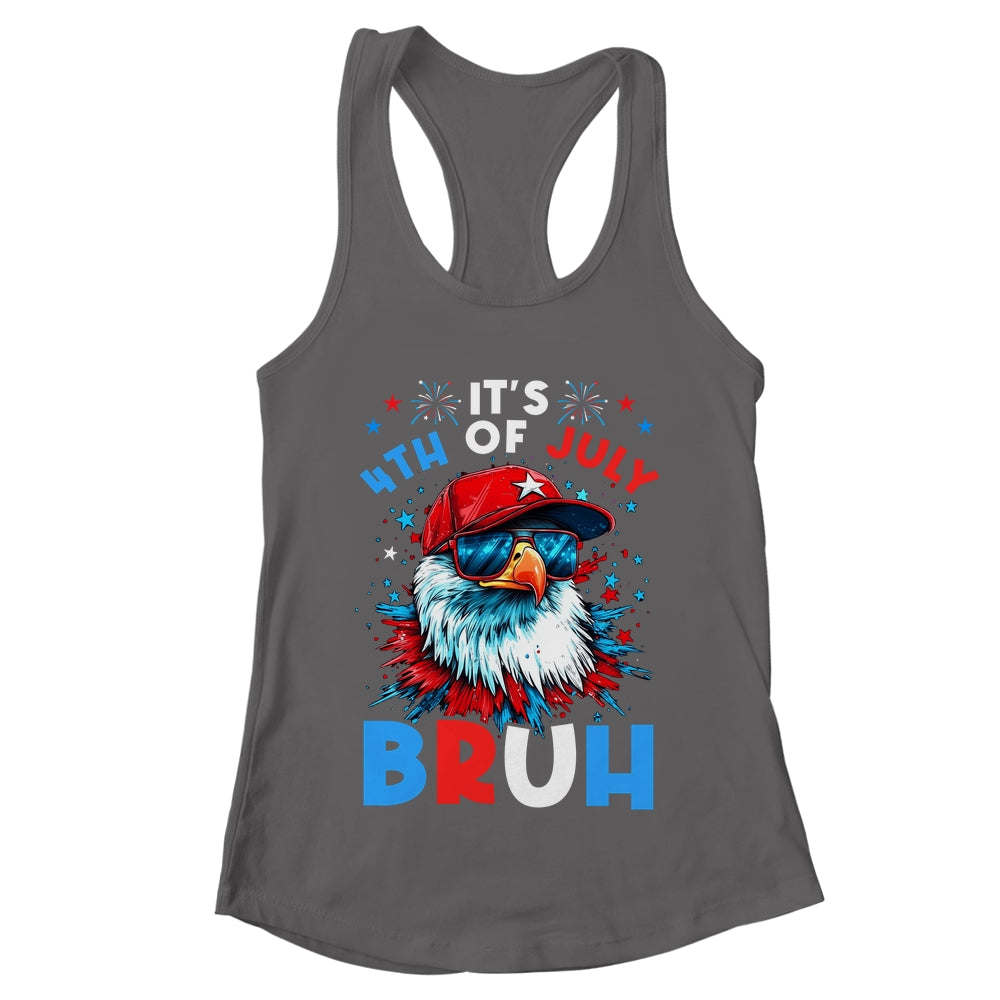 Bruh 4th Of July Boys Kids Fourth Of July Bald Eagle Shirt & Tank Top | teecentury