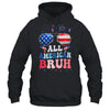 Bruh 4th Of July Patriotic Funny For Boys Girls Groovy Shirt & Tank Top | teecentury