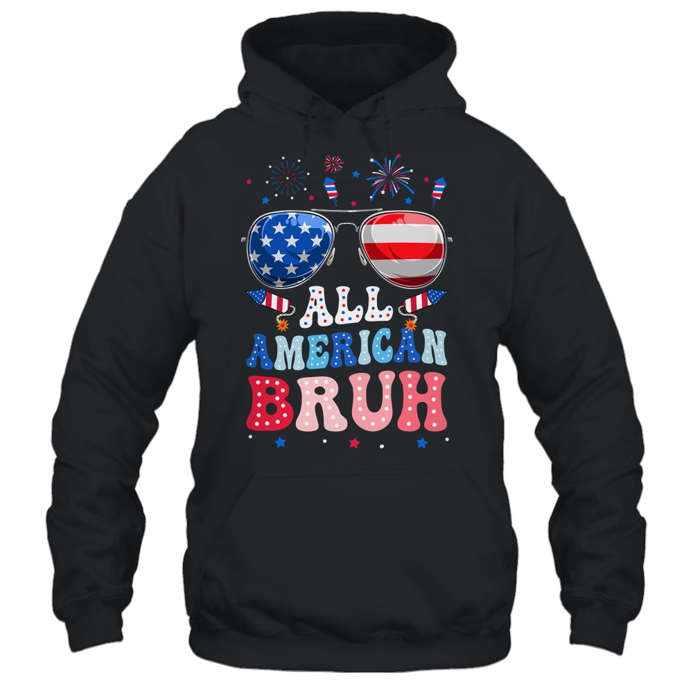 Bruh 4th Of July Patriotic Funny For Boys Girls Groovy Shirt & Tank Top | teecentury