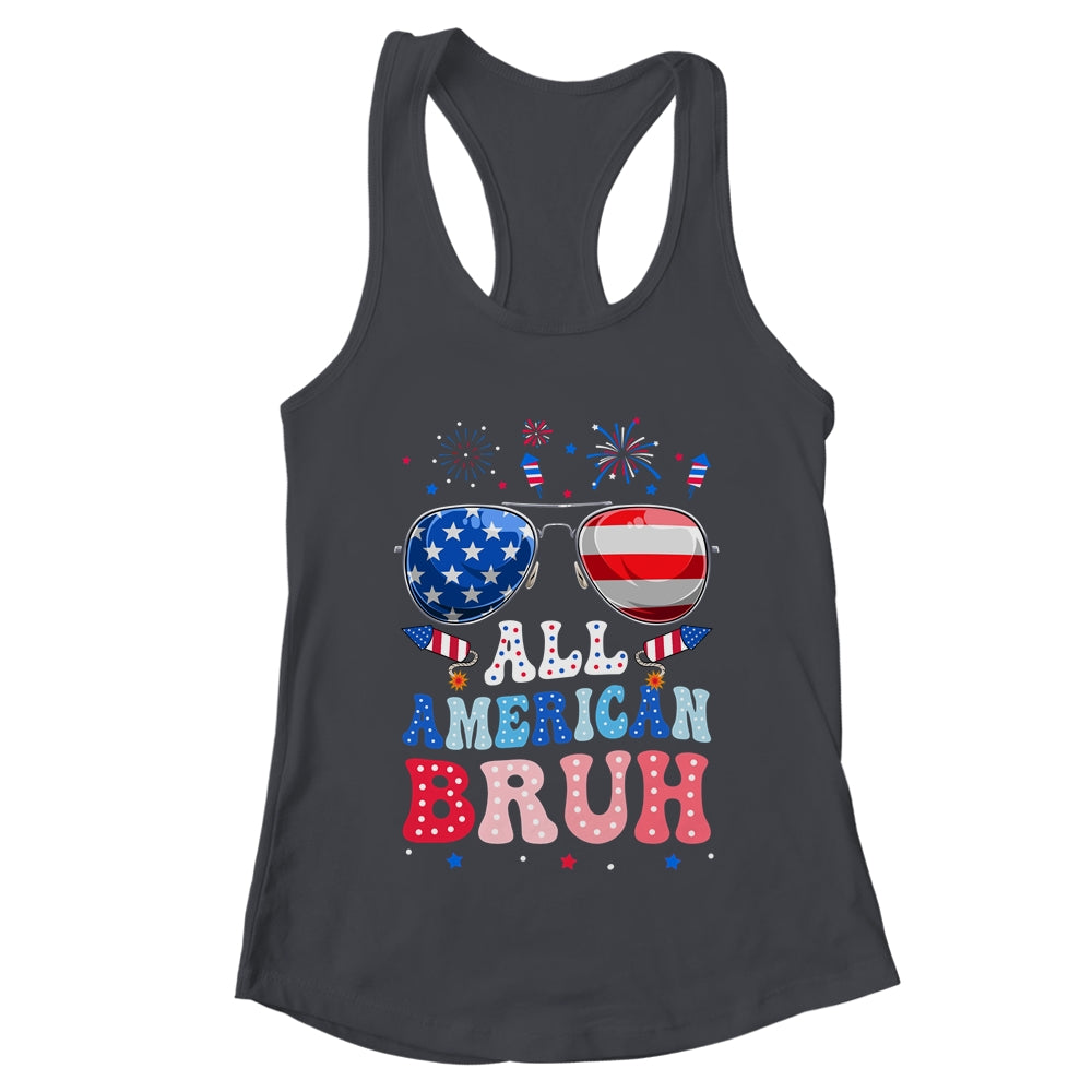 Bruh 4th Of July Patriotic Funny For Boys Girls Groovy Shirt & Tank Top | teecentury