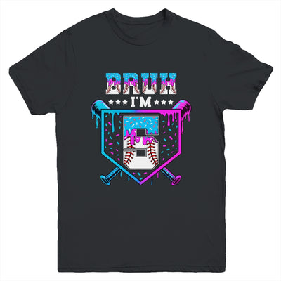 Bruh 5th Birthday Boy Baseball Ice Cream Drip 5 Years Old Boy Youth Shirt | teecentury