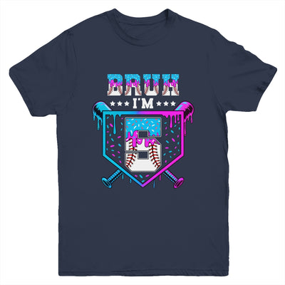 Bruh 5th Birthday Boy Baseball Ice Cream Drip 5 Years Old Boy Youth Shirt | teecentury