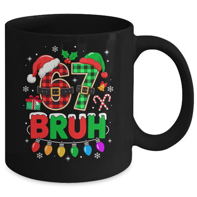 Bruh 67 Six Seven 6 7 Meme Christmas Funny Kids Boy Girl Mug | teecentury