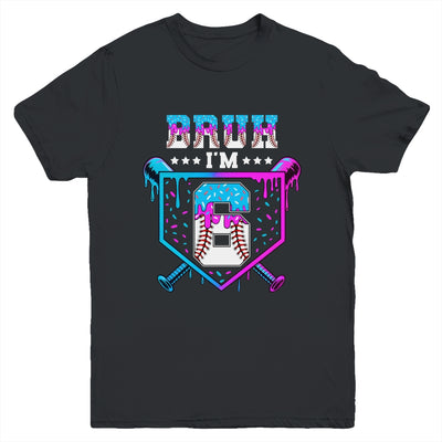 Bruh 6th Birthday Boy Baseball Ice Cream Drip 6 Years Old Boy Youth Shirt | teecentury