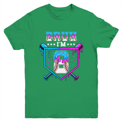 Bruh 8th Birthday Boy Baseball Ice Cream Drip 8 Years Old Boy Youth Shirt | teecentury