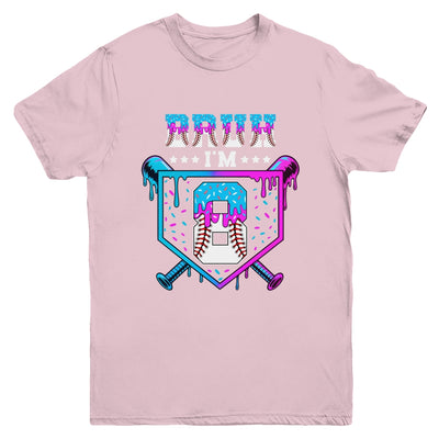 Bruh 8th Birthday Boy Baseball Ice Cream Drip 8 Years Old Boy Youth Shirt | teecentury