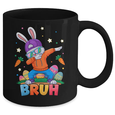 Bruh Dab Bunny Easter Funny Kids Boys Girls Mens Easter Mug | teecentury