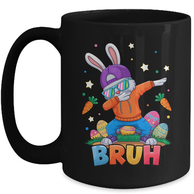 Bruh Dab Bunny Easter Funny Kids Boys Girls Mens Easter Mug | teecentury