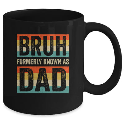 Bruh Formerly Known As Dad Funny Dad Fathers Day Vintage Mug | teecentury