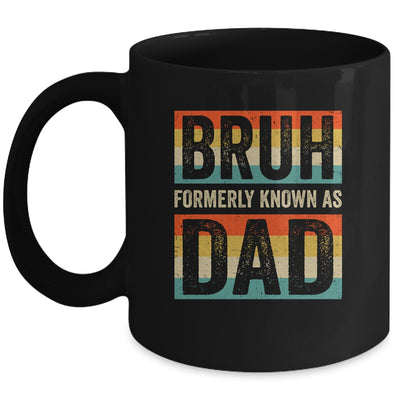 Bruh Formerly Known As Dad Funny Dad Fathers Day Vintage Mug | teecentury