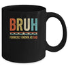 Bruh Formerly Known As Dad Funny Father's Day For Dad Retro Mug | teecentury