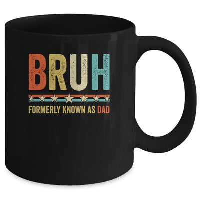 Bruh Formerly Known As Dad Funny Fathers Day Dad Vintage Mug | teecentury