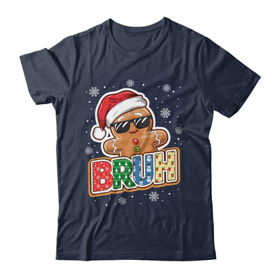 Bruh Funny Christmas Gingerbread Man Teens Boys Kids Shirt & Sweatshirt | teecentury