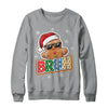 Bruh Funny Christmas Gingerbread Man Teens Boys Kids Shirt & Sweatshirt | teecentury
