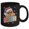 Bruh Funny Christmas Gingerbread Man Teens Boys Kids Mug | teecentury