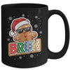 Bruh Funny Christmas Gingerbread Man Teens Boys Kids Mug | teecentury