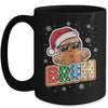 Bruh Funny Christmas Gingerbread Man Teens Boys Kids Mug | teecentury