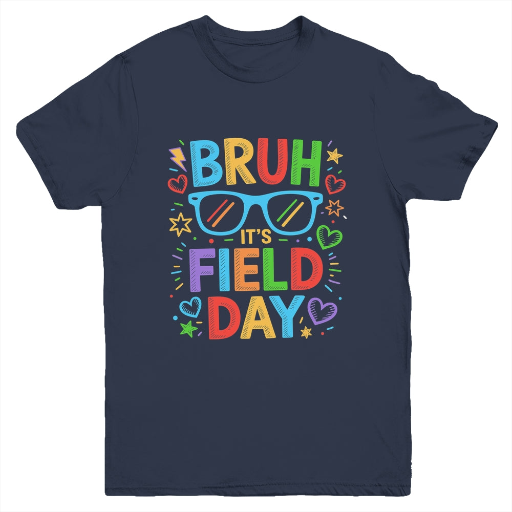 Bruh It's Field Day Teacher Boys Girls Kids Happy Field Day Youth Shirt | teecentury