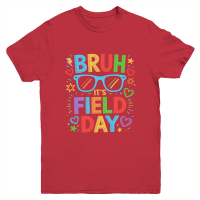 Bruh It's Field Day Teacher Boys Girls Kids Happy Field Day Youth Shirt | teecentury